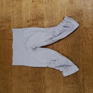 Lululemon Gray Seamless Cropped Leggings Size 2 A10